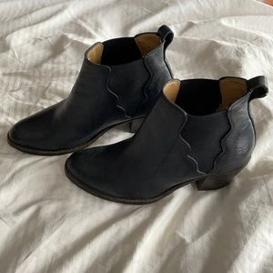 Frye black bootie